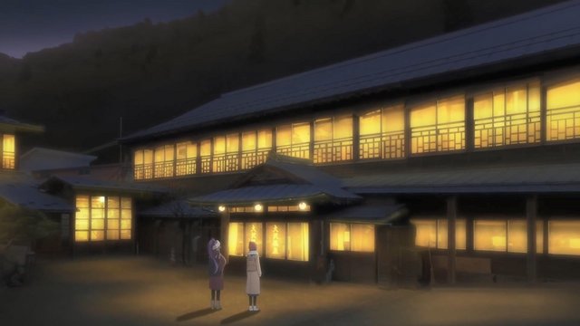 Hot spring inn exterior